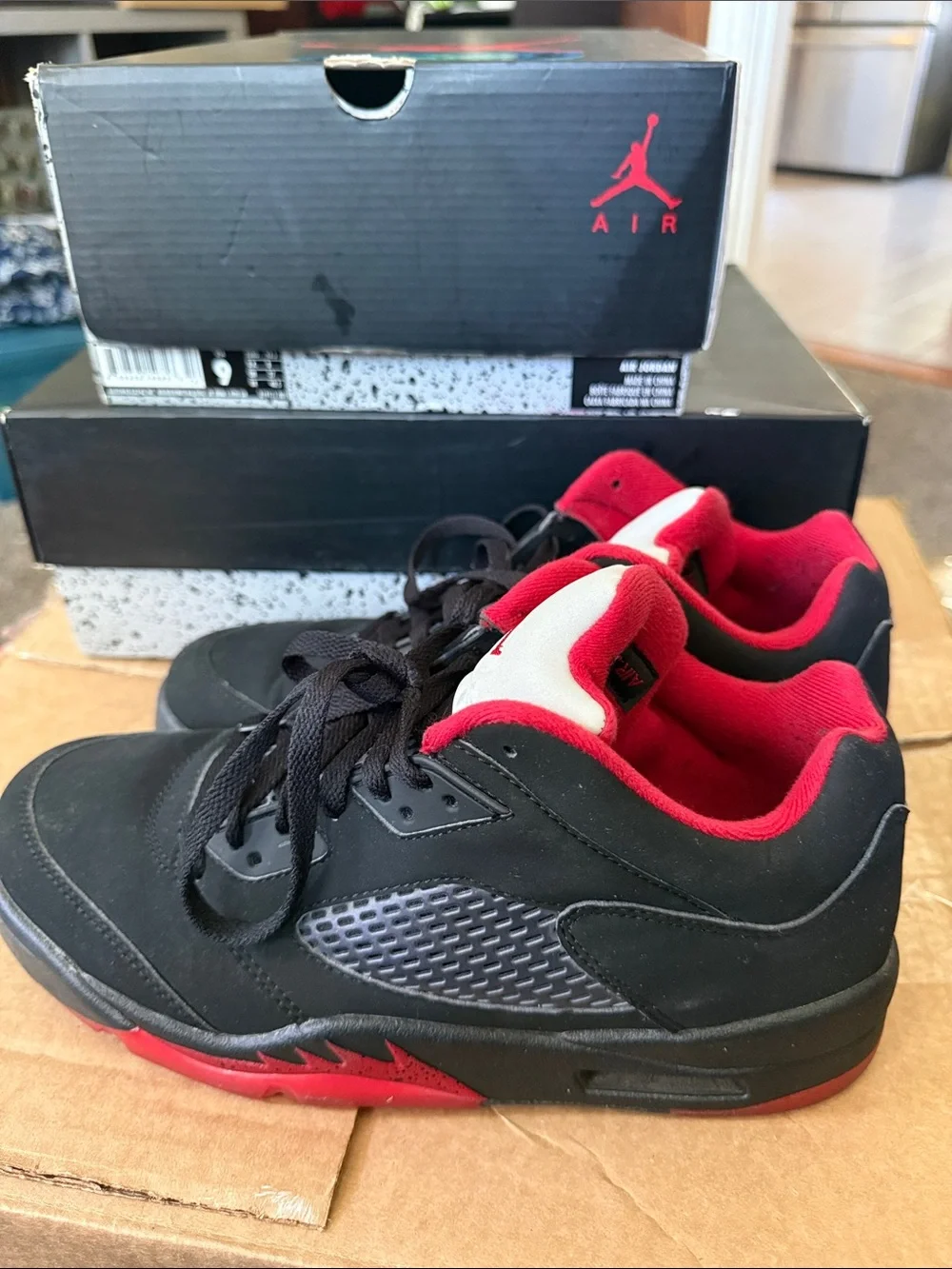 Air Jordan 5 Retro Low BG 'Alternate 90' Size 9 preowned excellent 🔥🔥